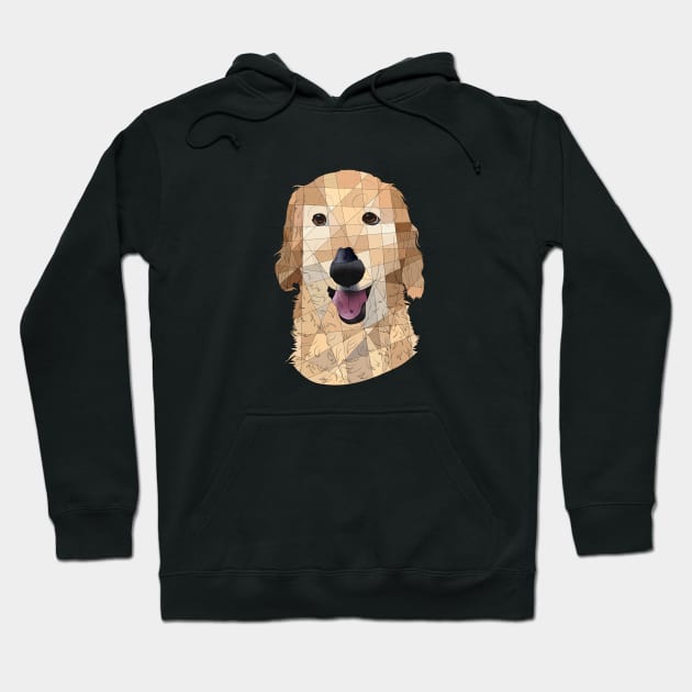 Golden Retriever Hoodie by Blacklightco